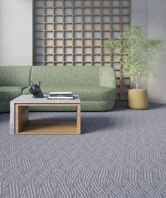 Carpet tile installation